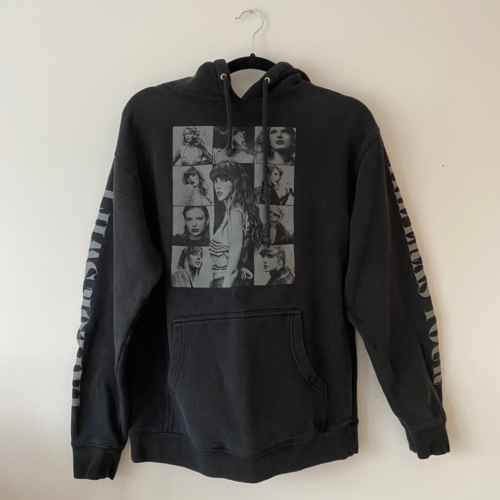 Taylor Swift The Eras Tour Black Sweatshirt